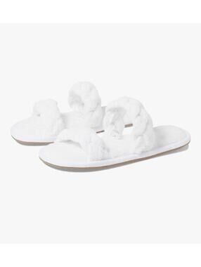 NWT Barefoot Dreams Terry Braided Slipper Large 9/10